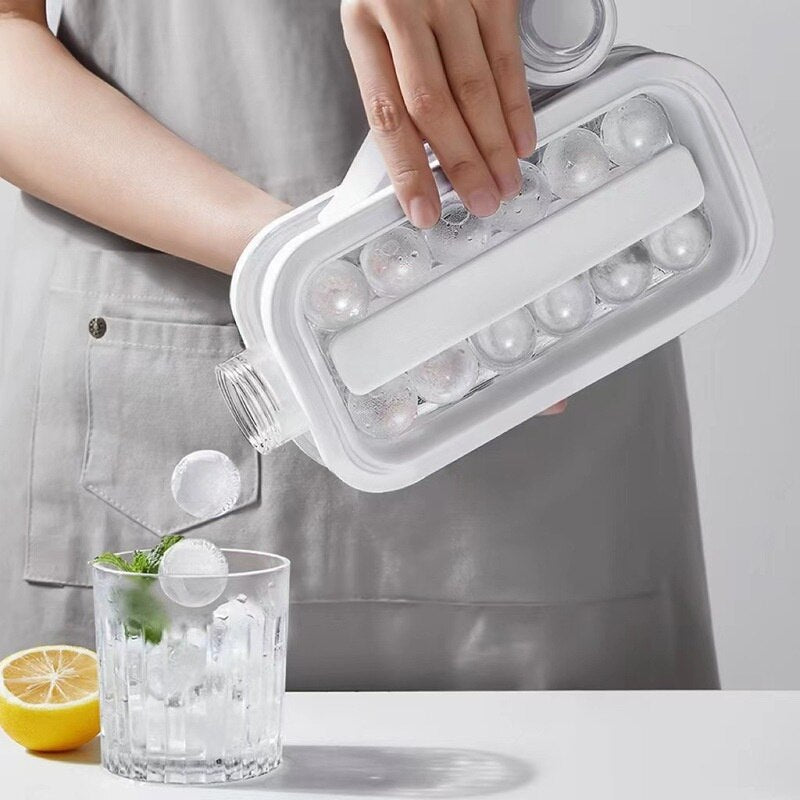 Ice Ball Maker Forma de Gelo Portátil de Silicone