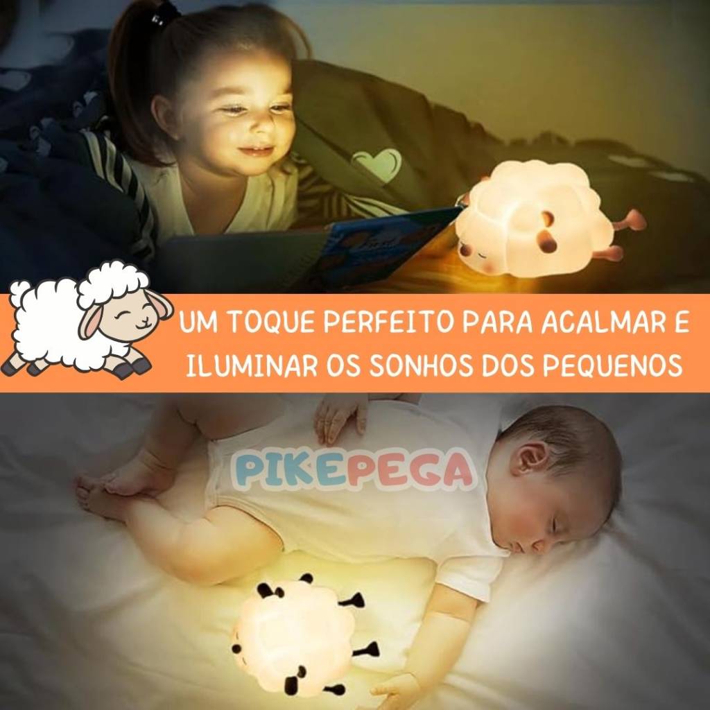 Zoo Soninho®- Luminárias de Led Infantil