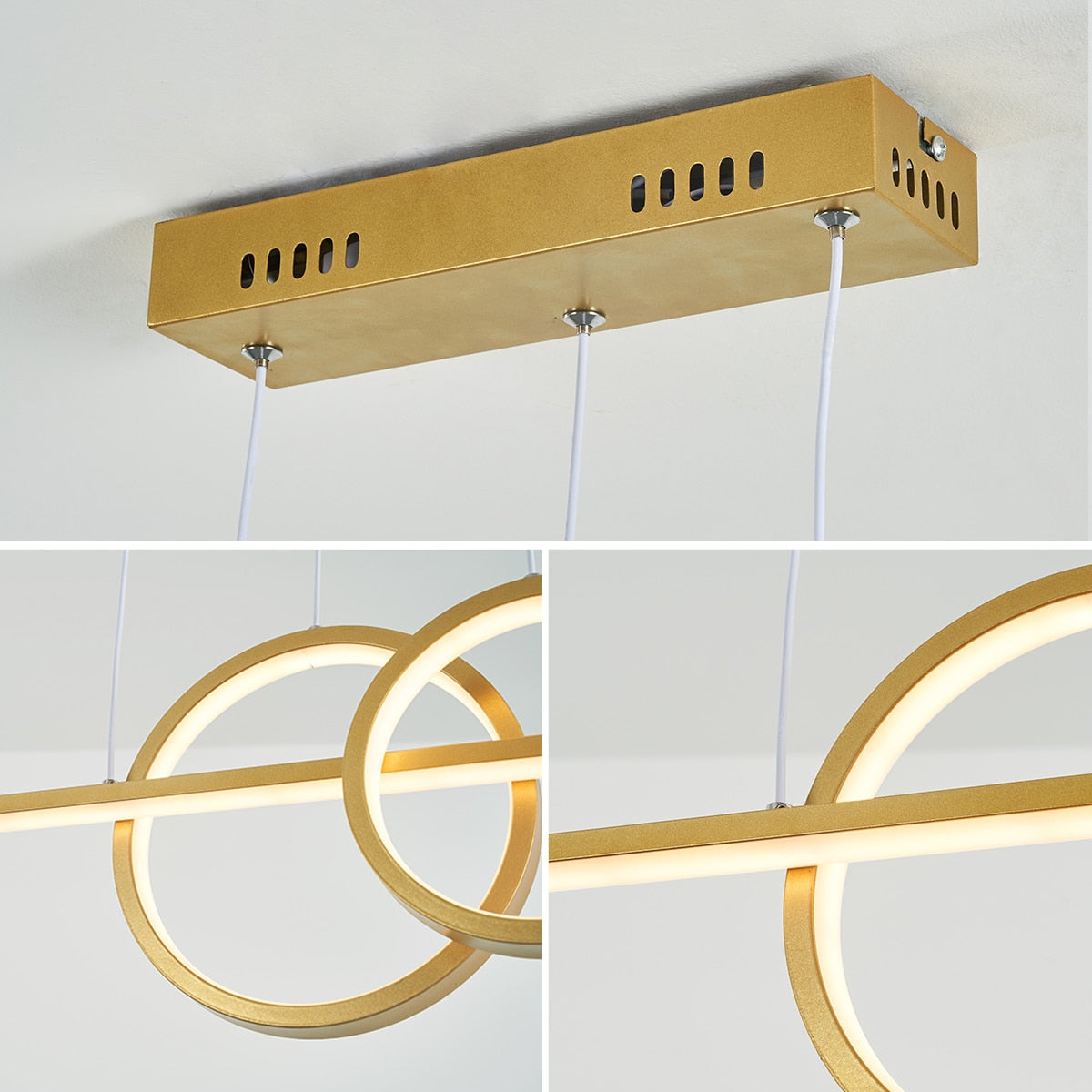 Luminária Nordic Simple LED Chandelier